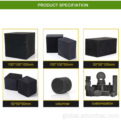 Honeycomb Activated Carbon Aquarium Accessories Waterproof Honeycomb Activated Carbon For Fish Tank Factory